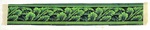 Bordüre mit grünem Akanthusblattdekor