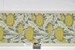 Tapete, Blumendekor auf Tafel, Motiv: Löwenzahn