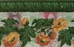 Blumenbordüre auf Irisgrund (No. 1845) Tafel, Kat.Nr. 85 (Tapetenkunst-Katalog)