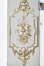 Füllstück mit Pomonamotiv aus dem "Décor Boiseries sculptées"