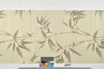 1970er: Tapete "Bambus 51" in grau-braun auf beige aus der Kollektion "Tropic" von Elsbeth Kupferoth
