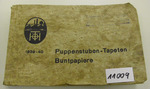 Musterbuch, "Puppenstuben Tapeten - Buntpapiere" Inventur