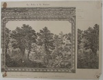 Verkaufslithographie "Les Fables de La Fontaine."