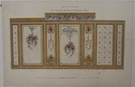 Verkaufslithographie "Décor Sallembier, Style Louis XVI Ornements et Fleurs"