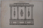 Verkaufslithographie "Décor Pastoral Ornements Louis XVI"